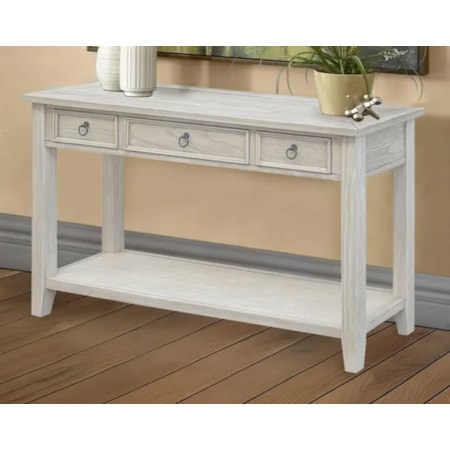 3-Drawer Console Table