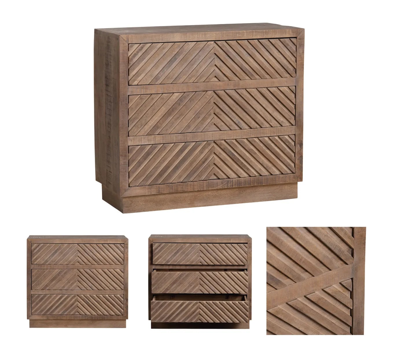 3-Drawer Chest