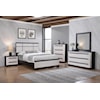 Crown Mark REMINGTON Panel Bed - Queen