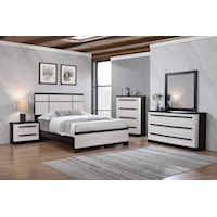 Contemporary 5-Piece Bedroom Set - King