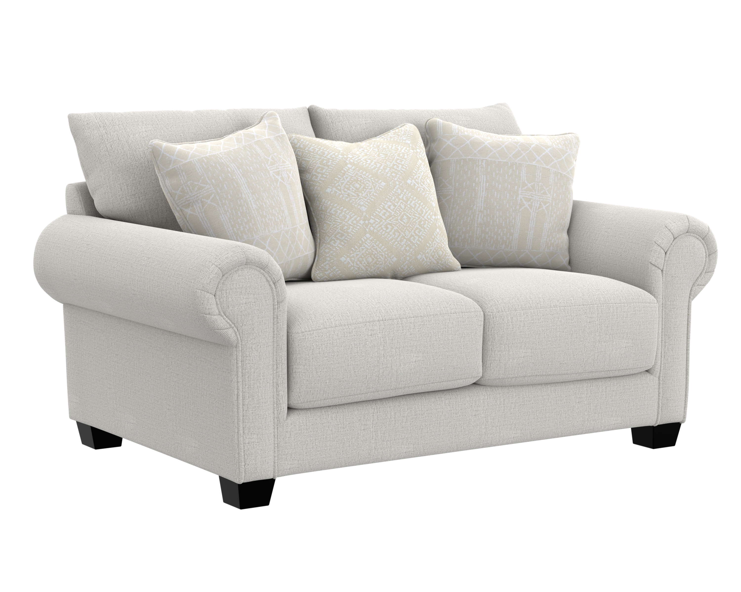 3-Throw Pillow Loveseat