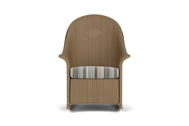 Lloyd Flanders Universal Loom High Back Porch Rocker