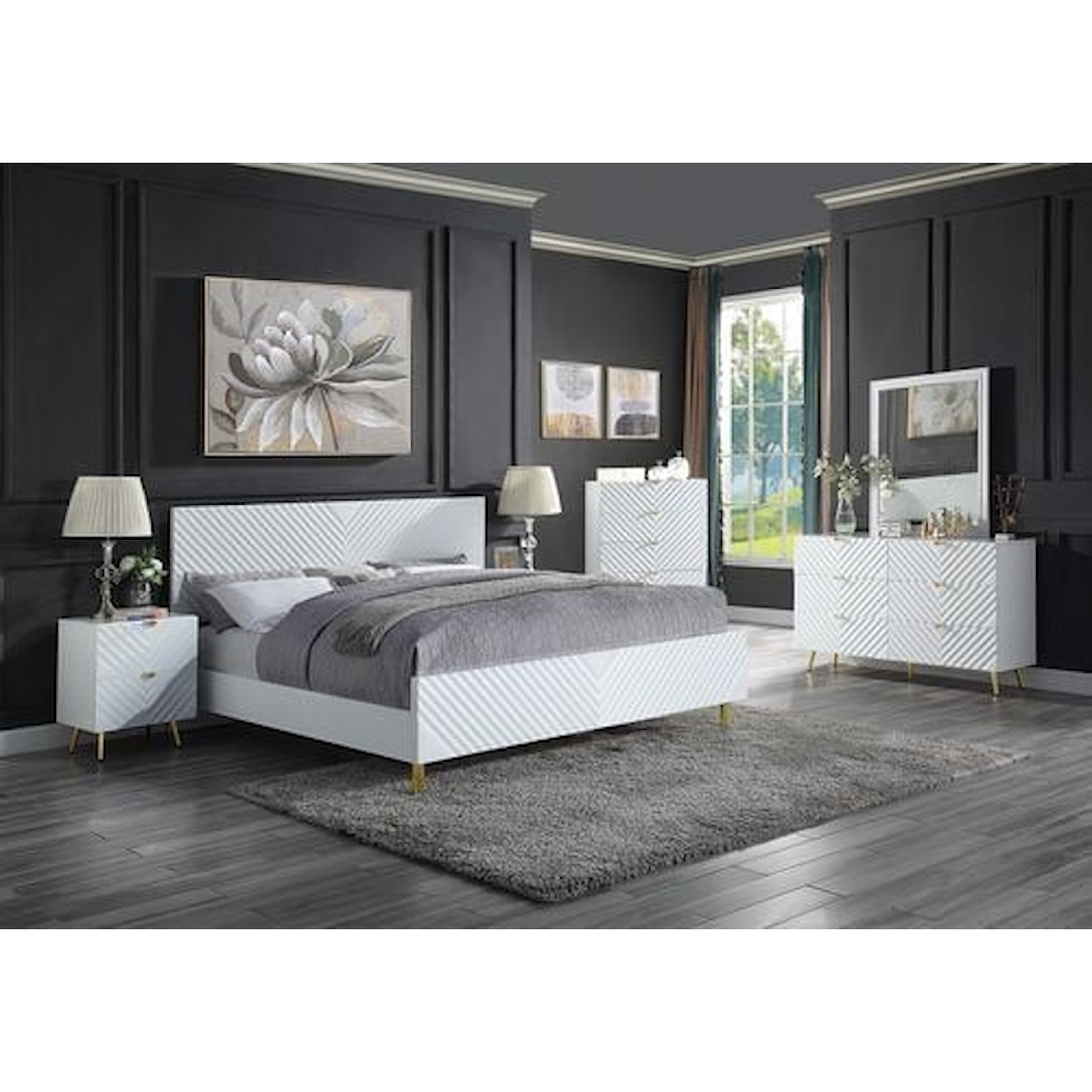 Acme Furniture Gaines King Bed