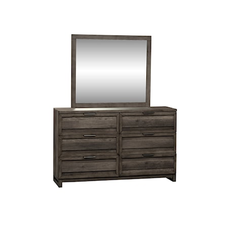 Dresser and Mirror