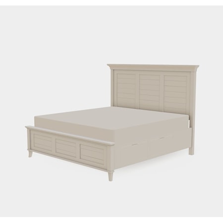 King Right Drawerside Bed