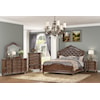 New Classic Roma King Upholstered Bed