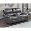 Steve Silver Keily Manual Motion Glider Recliner Loveseat