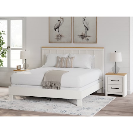 King Panel Bed