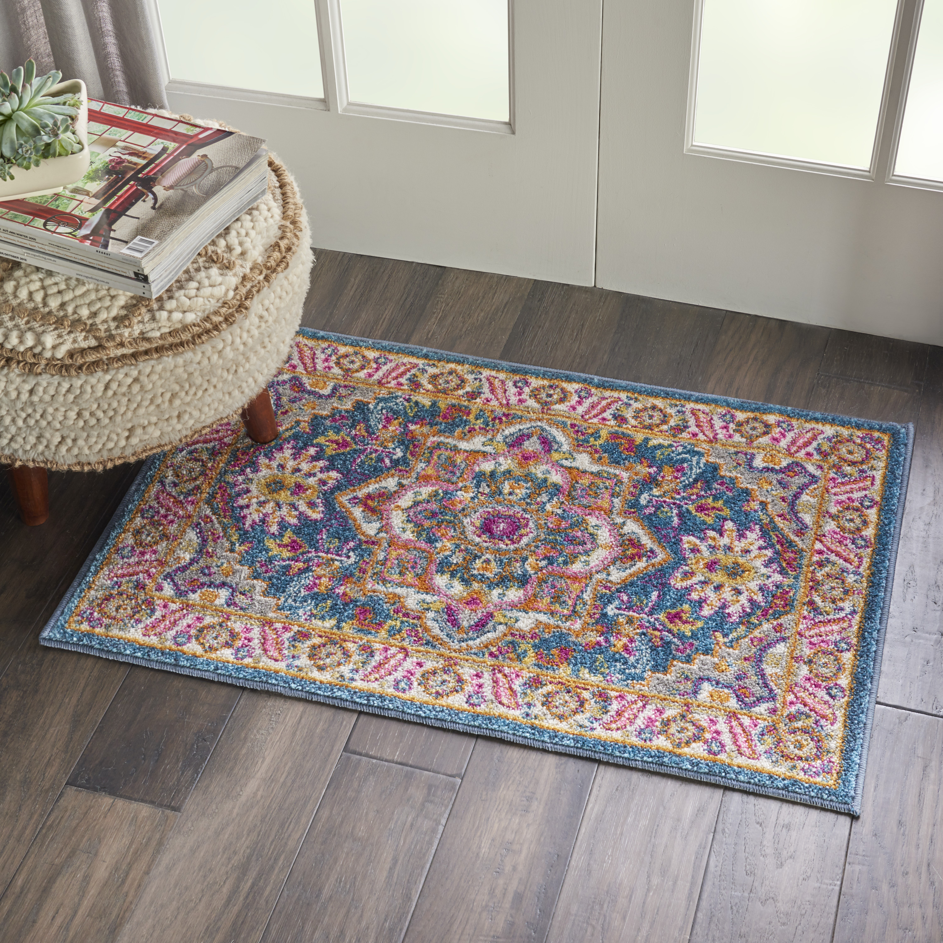 1'10" x 2'10"  Rug