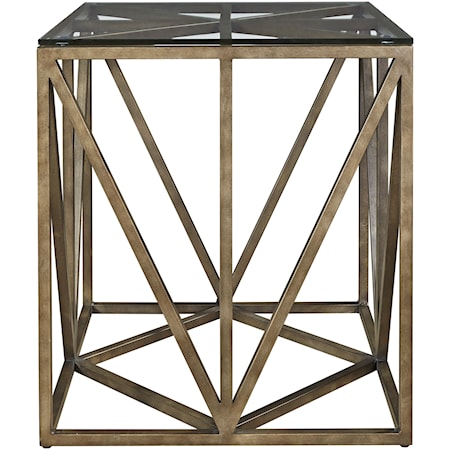 Truss Square End Table