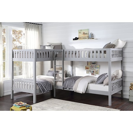 Twin Corner Bunk Bed