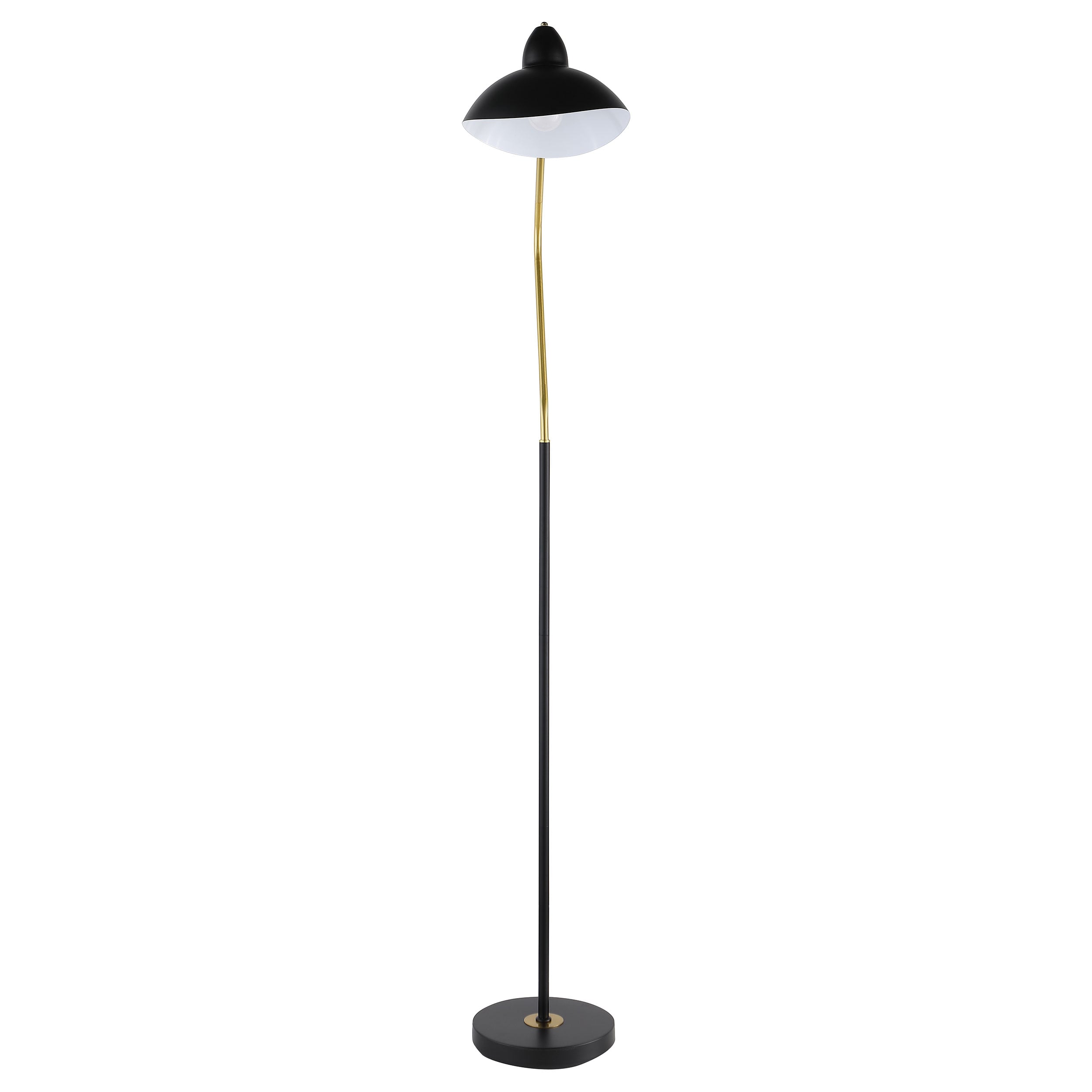 LUMEN GOLD AND LACK METAL FLOOR | LAMP