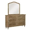 Emerald Interlude Dresser and Mirror Set