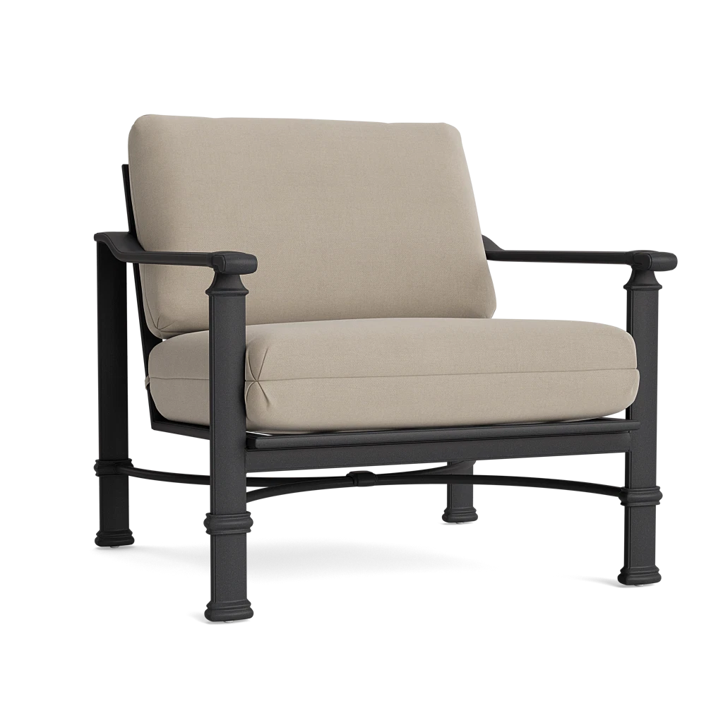 Cushioned Lounge Chair