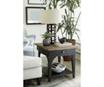 Table Trends Hancock Rectangular Drawer End Table