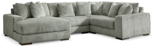 4-Piece Sectional With Chaise