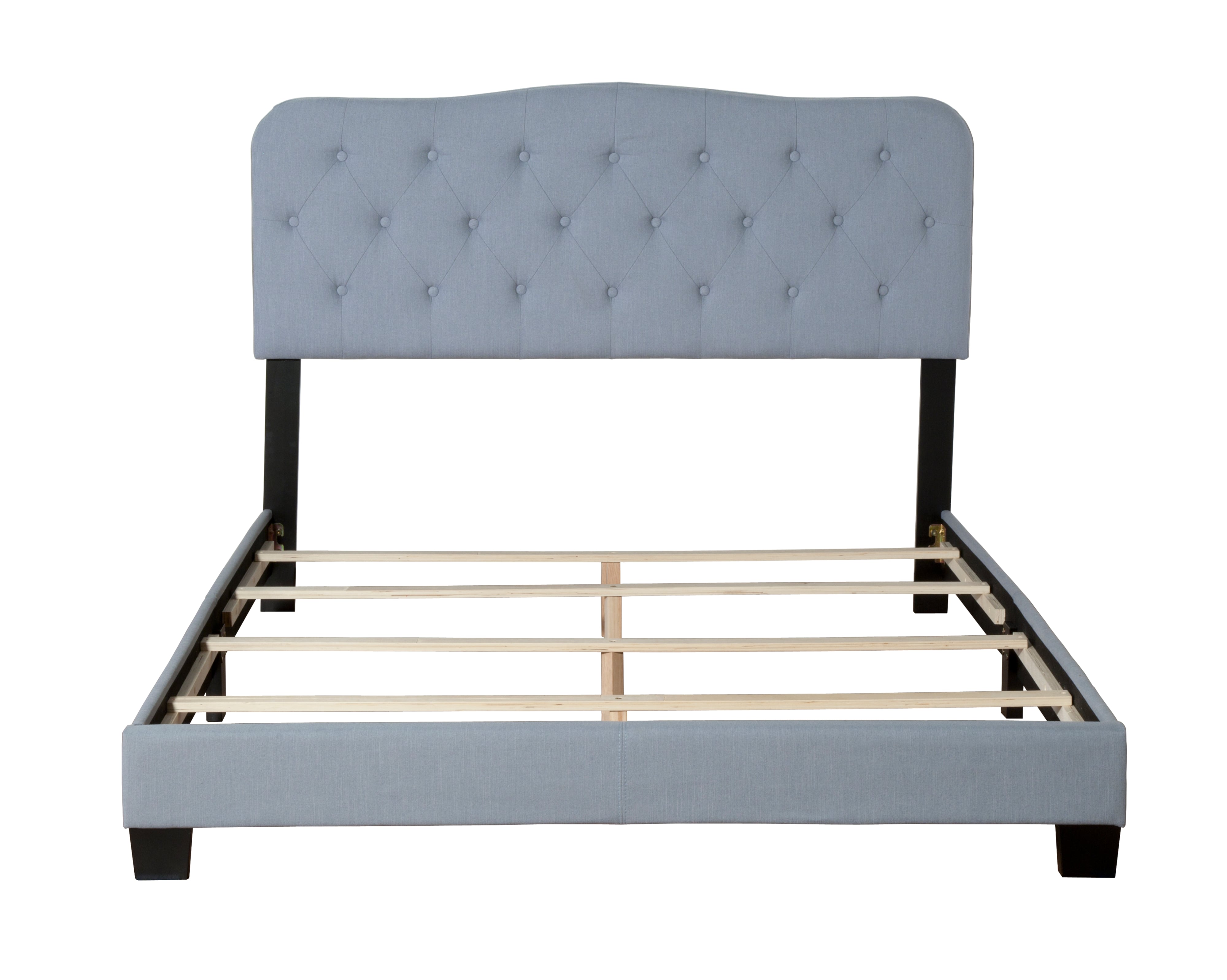 Upholstered King Bed-in-a-Box
