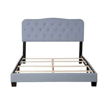 Upholstered Twin Bed-in-a-Box