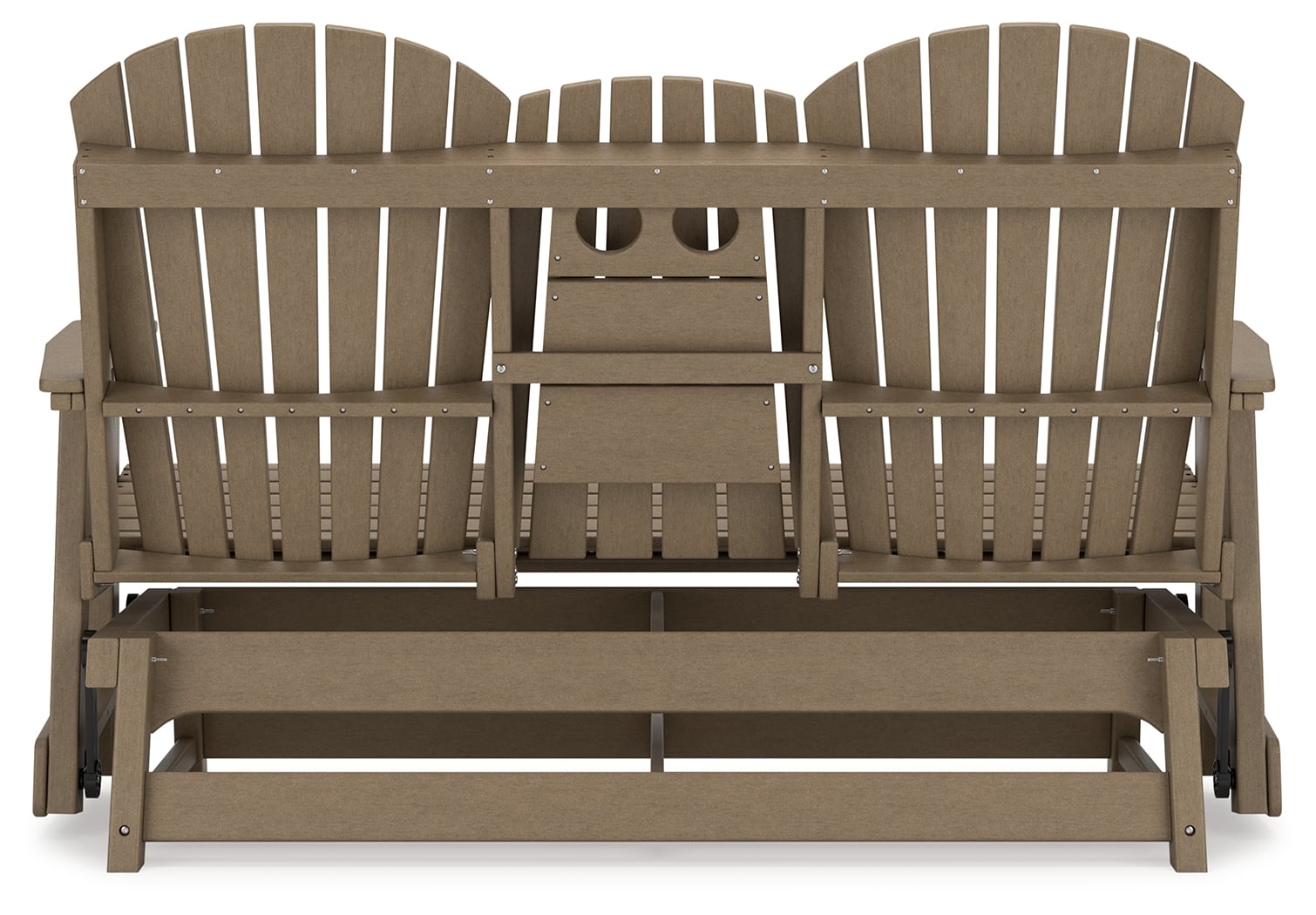 Signature Design by Ashley Hyland wave Outdoor Glider Loveseat