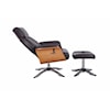 Progressive Furniture Caitlin Recliner and Ottoman