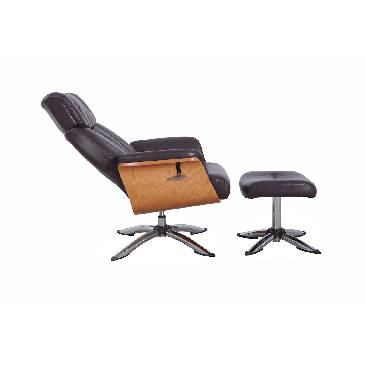 Progressive Furniture Caitlin Recliner and Ottoman