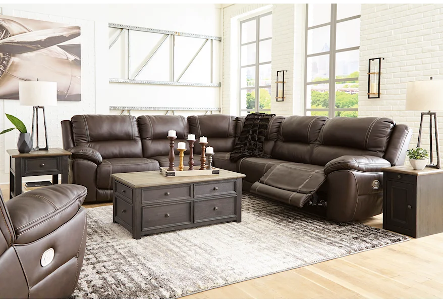 Dunleith Power Reclining Set by Signature Design by Ashley Furniture at Sam's Appliance & Furniture