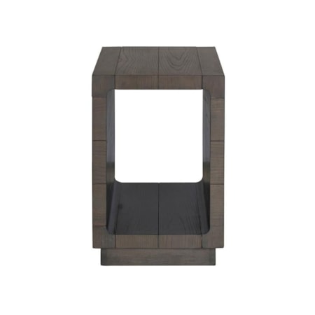 Rectangular Chairside End Table