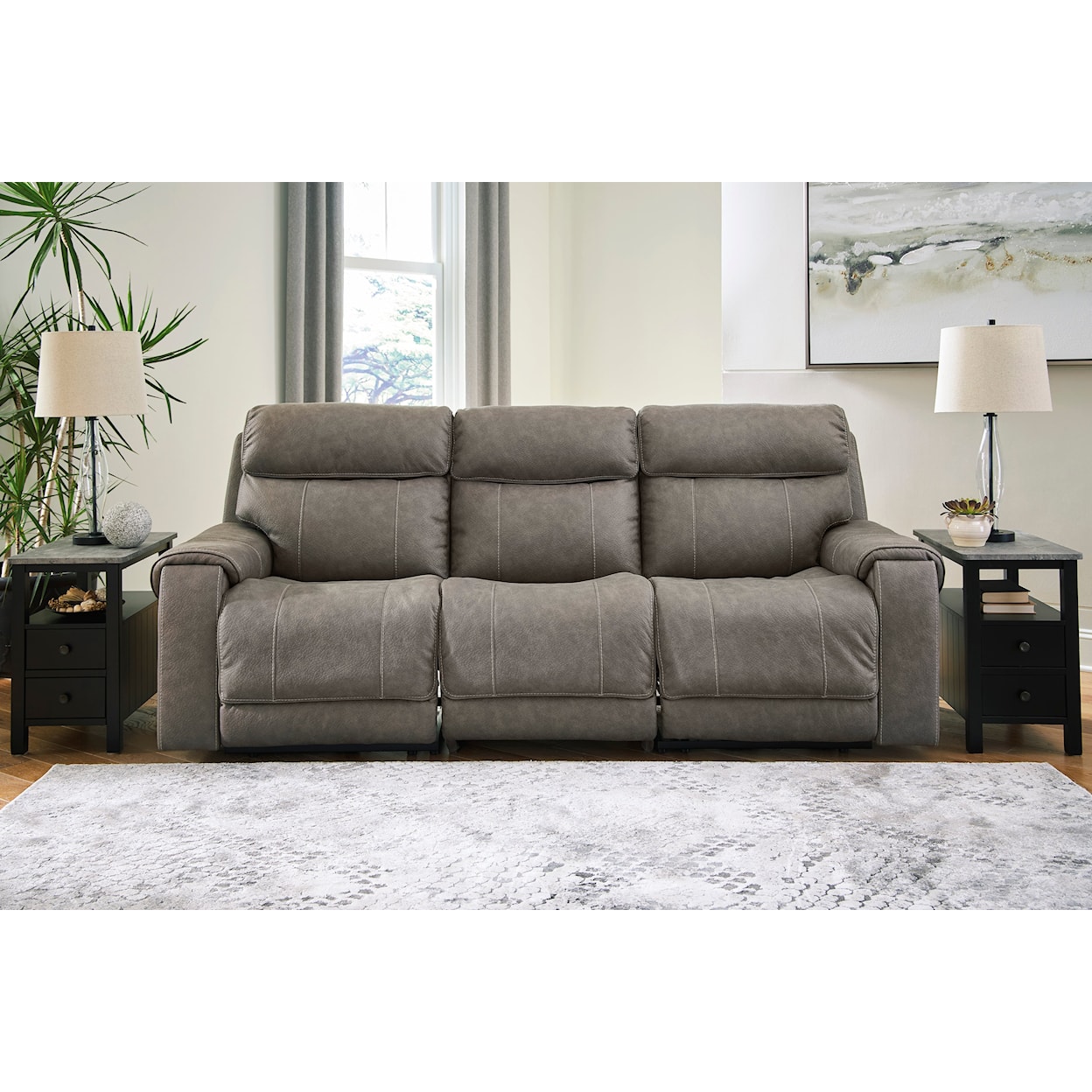 Ashley Furniture Signature Design Starbot 3-Piece Power Reclining Sofa