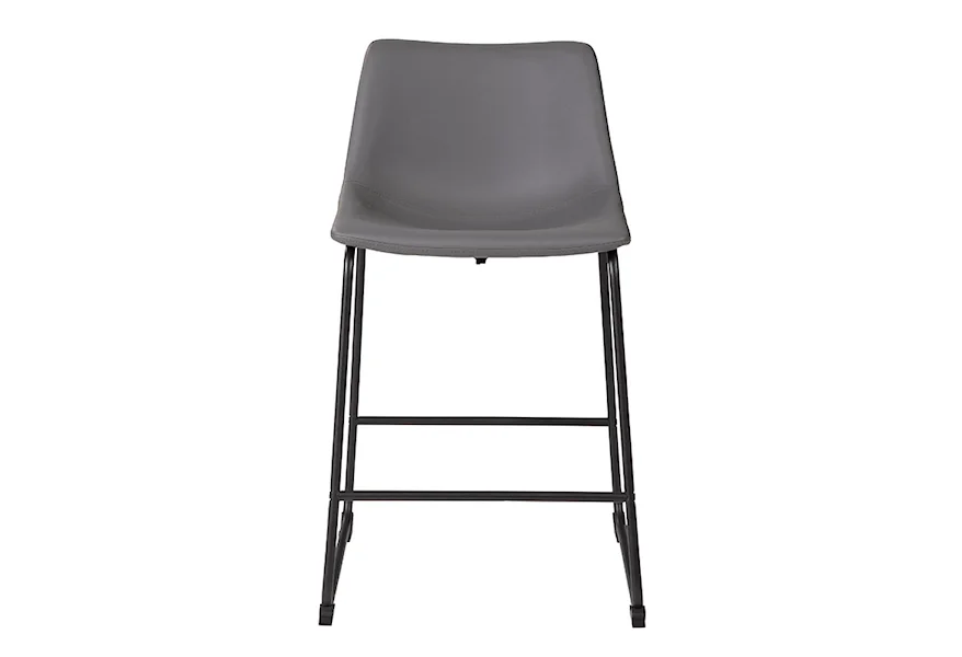 Centiar Upholstered Barstool by Signature Design by Ashley at Pilgrim Furniture City