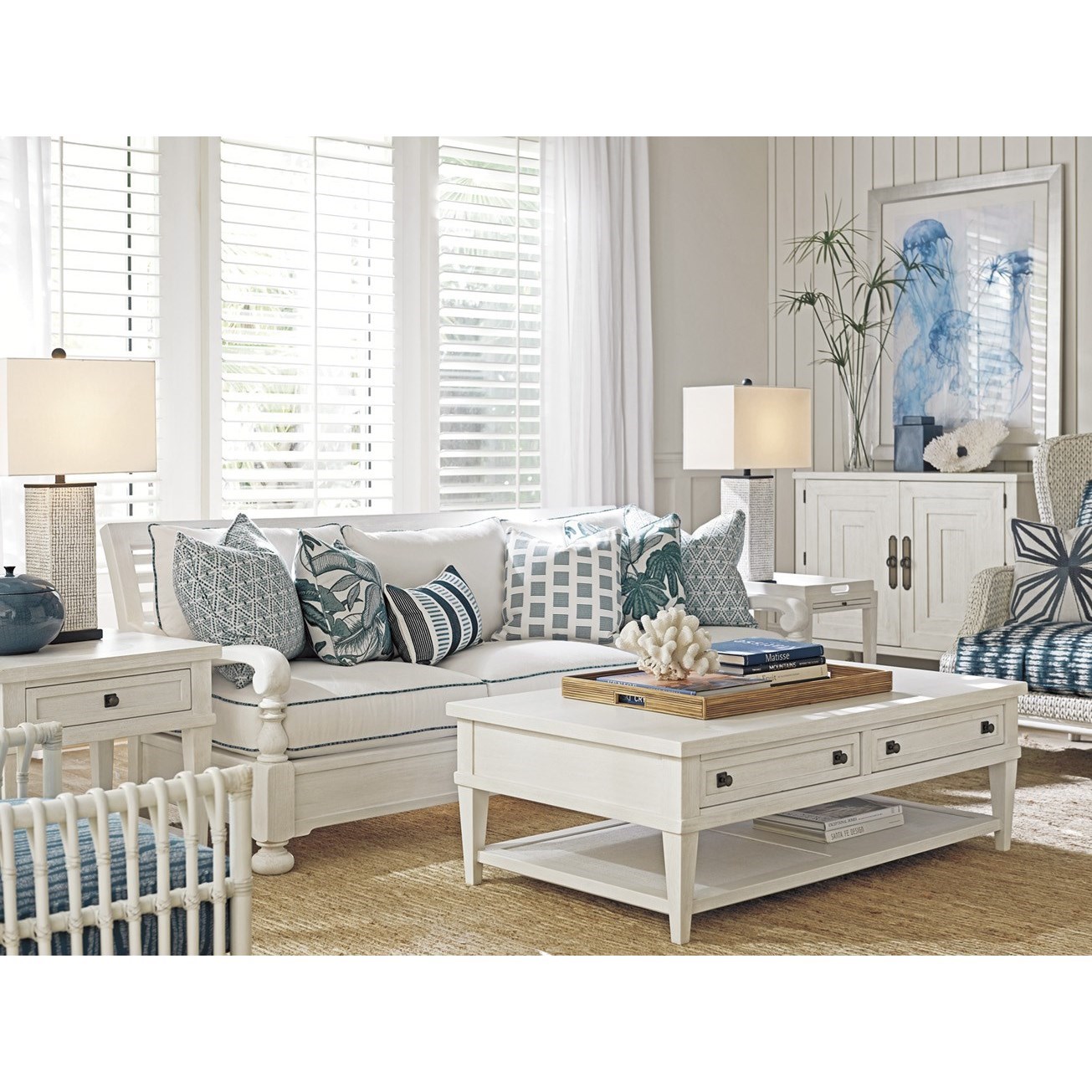 Palm Coast Square End Table