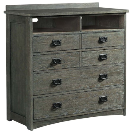 5 Drawer Media Chest