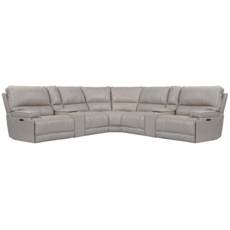 7-Piece Power Reclining Sectional Sofa