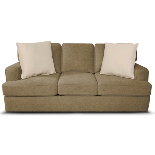 Casual Sofa with Track Arms