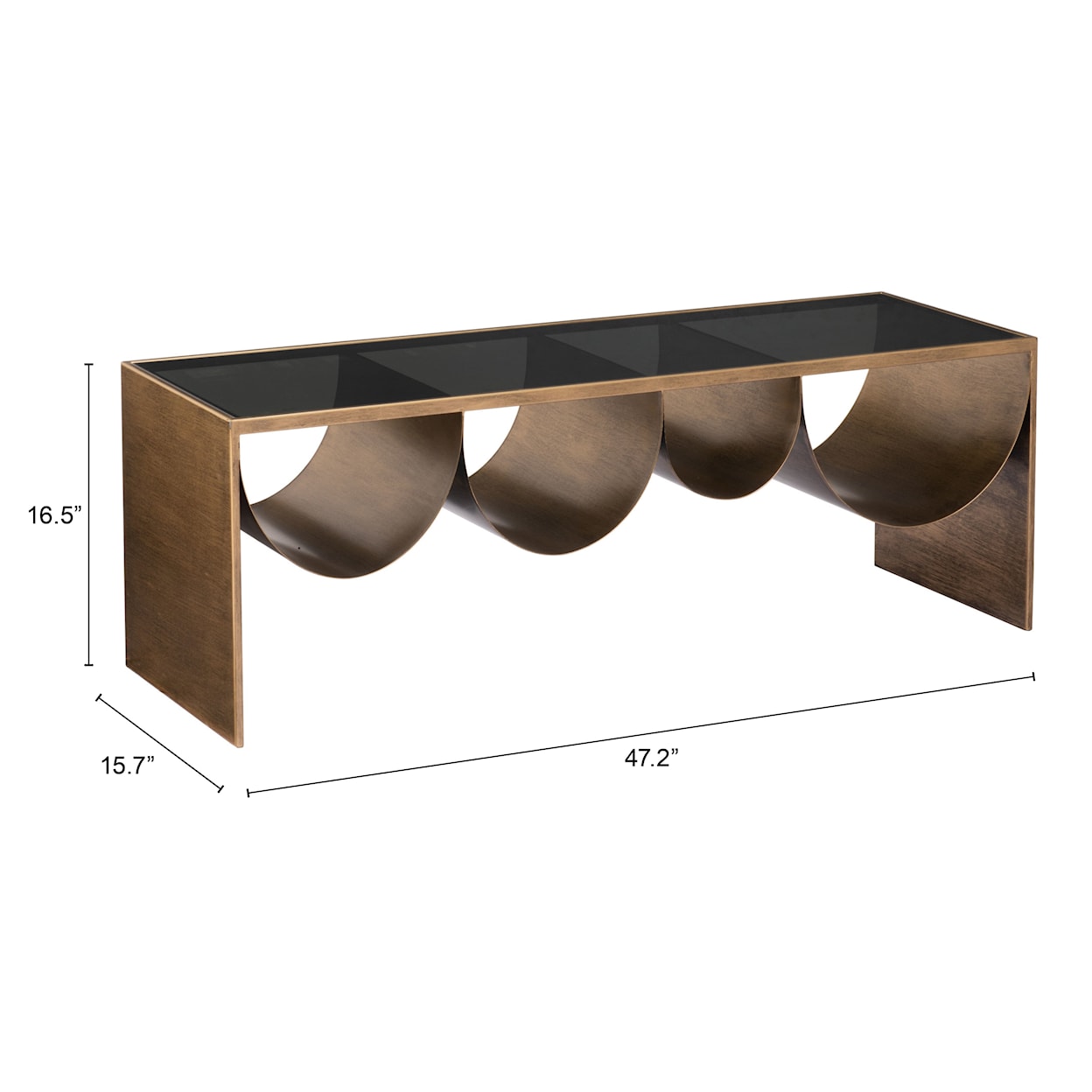 Zuo Aveiro/Reed Collection Coffee Table