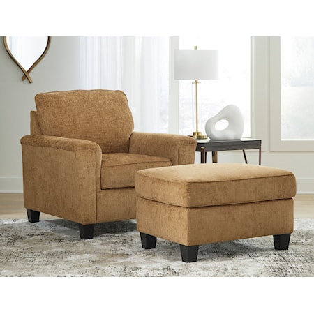 Chair and Ottoman