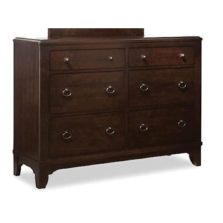 6-Drawer Double Dresser