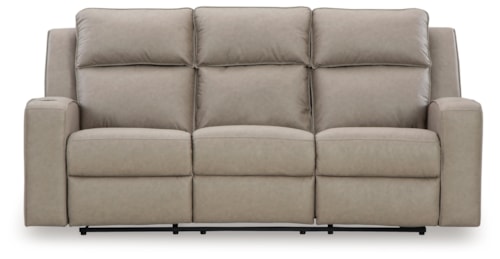 Reclining Sofa With Drop Down Table