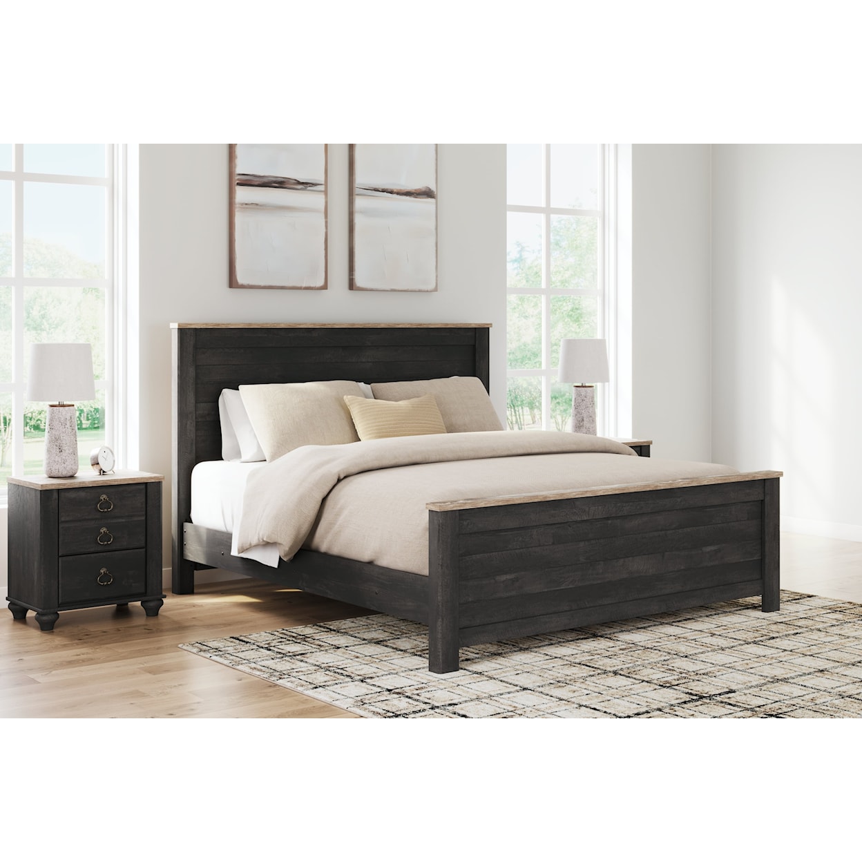 Signature Design by Ashley Nanforth King Panel Bed