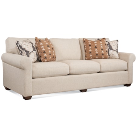 Estate Sofa with Topstitch