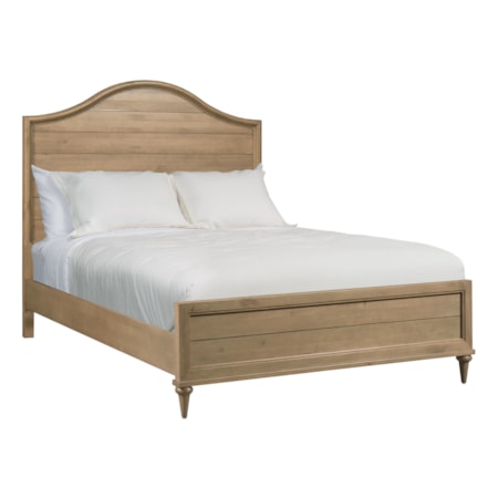 Queen Arched Panel Bed