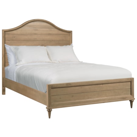 Queen Arched Panel Bed