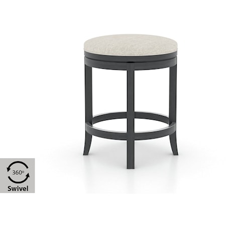 Customizable Swivel Counter Stool