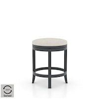 Customizable Swivel Counter Stool