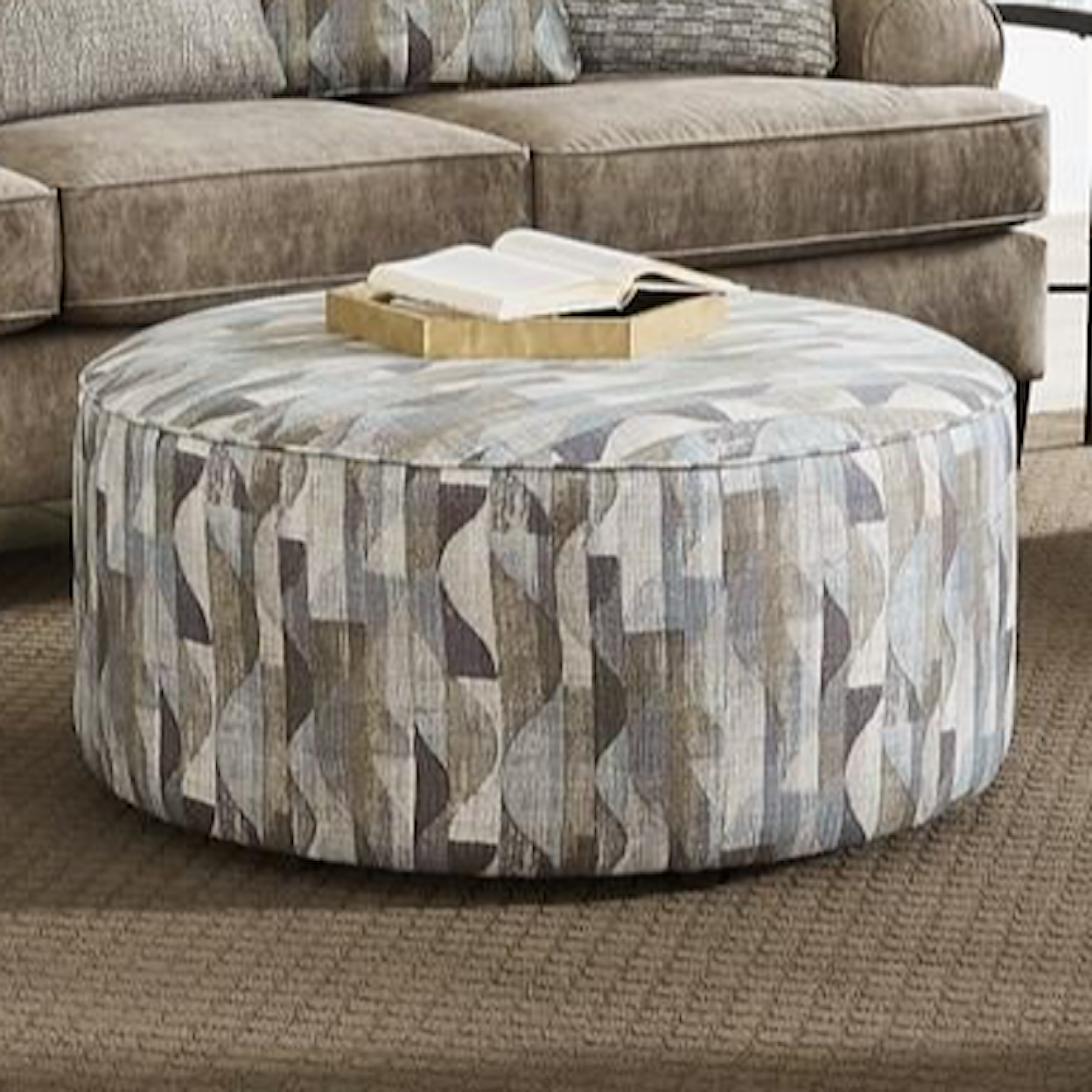 Fusion Furniture 4200 OUTLIER MUSHROOM Cocktail Ottoman