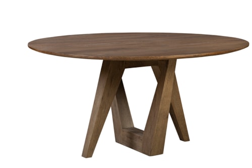 Rustic Round Dining Table