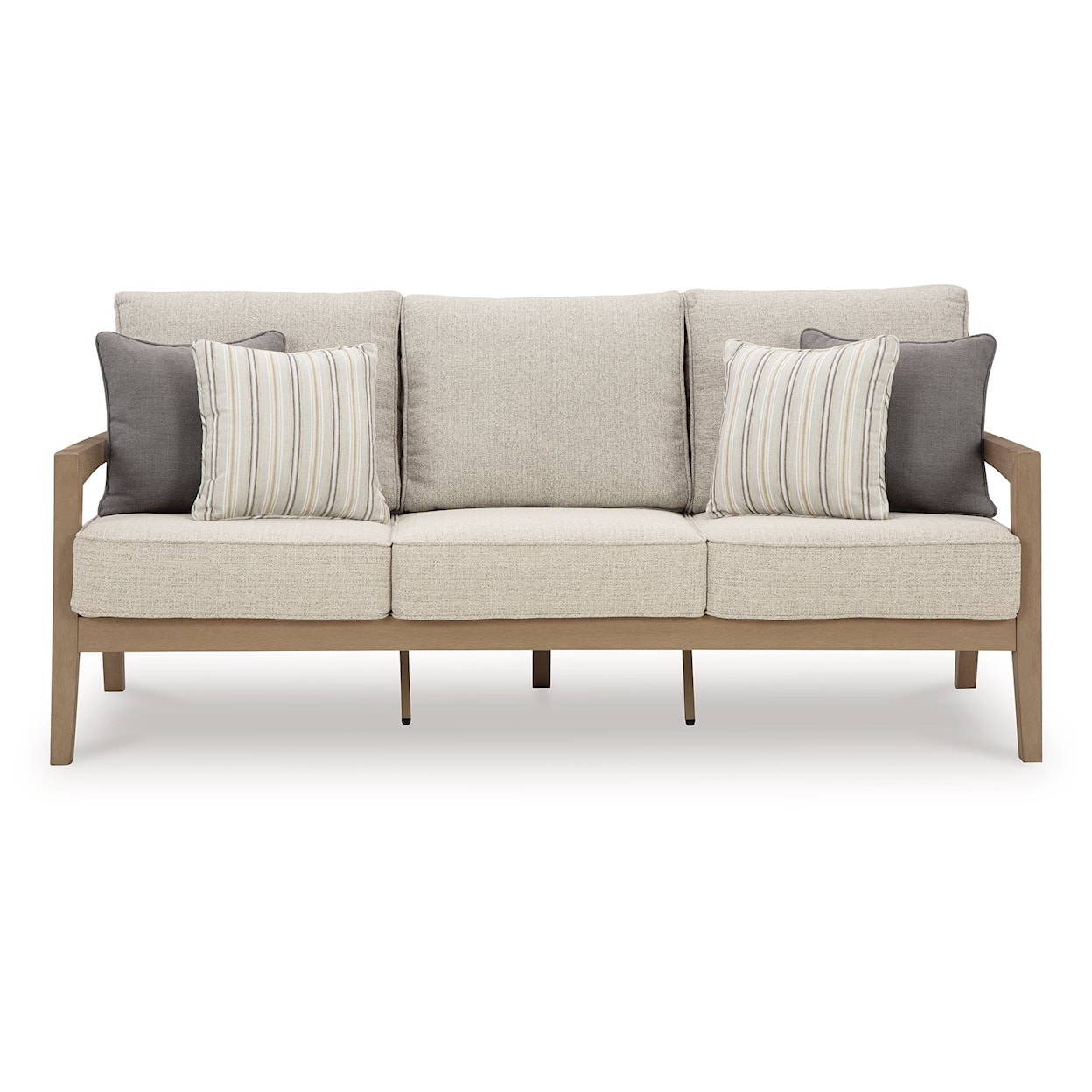 Ashley Furniture Signature Design Hallow Creek Outdoor Sofa with Cushion