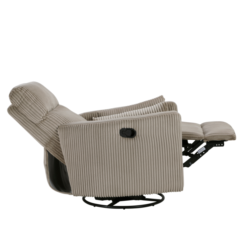 Homelegance Traverse Manual Swivel Glider Recliner