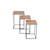Jofran Global Archive Brody Nesting Tables - 3 Piece Set