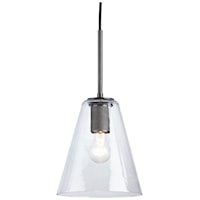 Contemporary Glass Pendant Light