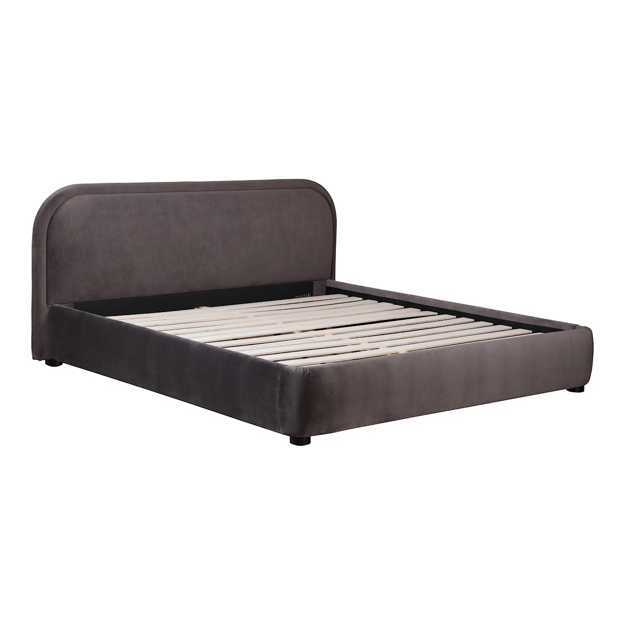 Moe's Home Collection Colin Colin Queen Bed Charcoal